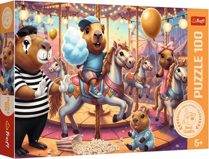 Picture of Trefl Puzzle 100 Kapibary na wakacjach TREFL