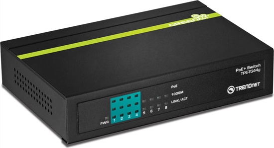 Picture of Trendnet Switch  8 Port Gbit PoE+ 61W Metall