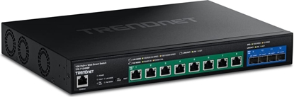 Attēls no Trendnet TPE-7124SBF 12-Port Switch 720W 10G PoE++  Web Smart Switch