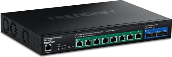Изображение Trendnet TPE-7124SBF 12-Port Switch 720W 10G PoE++  Web Smart Switch