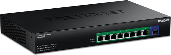 Изображение Trendnet TPE-BG5091 9-Port Switch 480W 2.5G Power PoE++ Switch mit 10G SFP+