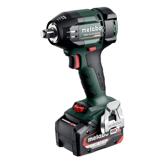 Picture of Triecienatslēga Metabo SSW 18 LTX 550 BL; 18 V; 2x5,2 Ah akum.