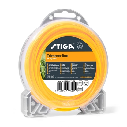 Attēls no Trimmera aukla (kvadrāta) Stiga SP SQUARE; 2,7 mm/15 m