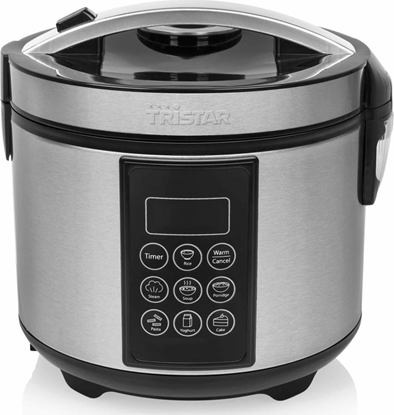 Picture of Tristar Tristar Cyfrowy garnek do ryu i wielofunkcyjny, 500 W, 1,5 L, stal
