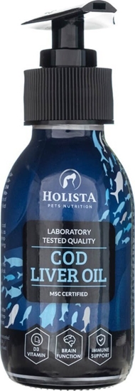 Picture of Triton Holista Tran z dorsza dla psa i kota - 100 ml