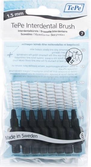 Picture of Triton Szczoteczki do przestrzeni midzyzbowych Tepe Czarny (8 Sztuk)