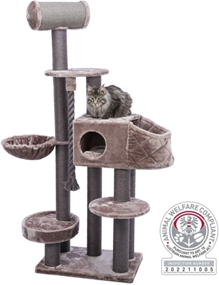 Attēls no Trixie Andreas XXL, drapak stojcy, dla kota, cappuccino, 70 x 190 x 48 cm, 2 kartony