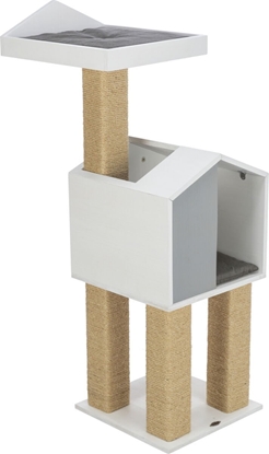 Attēls no Trixie BE NORDIC Jonte, drapak stojcy, dla kota, biay/szary, 115 cm