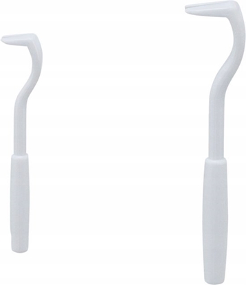 Attēls no Trixie Haczyki do usuwania kleszczy, biae, plastik, 6-4,5cm, 2 szt/opak