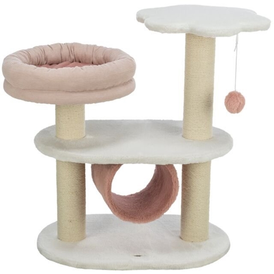 Изображение Trixie Isabella, drapak stojcy, dla kota, biay/róowy, 70 cm