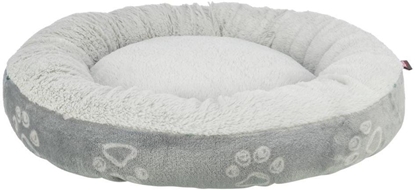 Attēls no Trixie Jimmy Soft, legowisko, dla psa/kota, plusz/flanela, okrge, jasnoszare, 50 cm