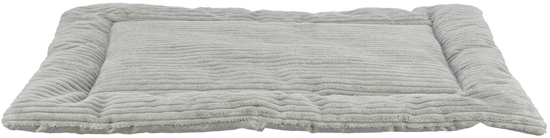 Picture of Trixie Jonna, mata, dla psa/kota, plusz sztruksowy, szara, 70 × 50 cm