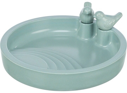 Изображение Trixie Miseczka na wod/basen, dla ptaków, bambus, melamina i skrobia kukurydziana, 1.200 ml/o 38 cm