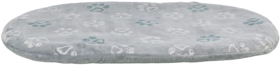 Picture of Trixie Poduszka Jimmy Soft, poduszka, dla psa/kota, mikki plusz, jasnoszara, 54 x 35 cm