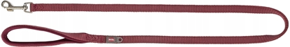 Изображение Trixie Premium, smycz, dla psa, tama, bordowa, XS: 1.20 m/10 mm