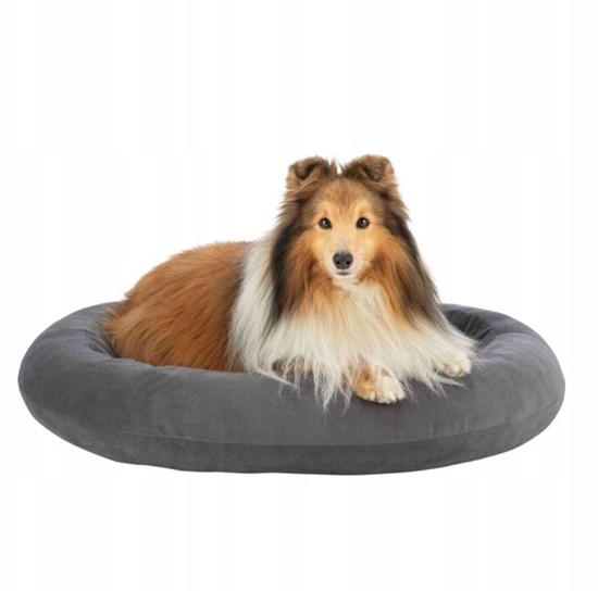 Picture of Trixie Talia, legowisko, dla psa/kota, owalne, ciemnoszare, 100 x 85 cm
