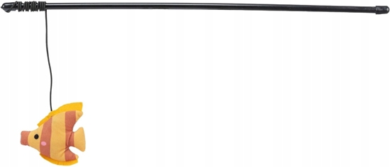 Picture of Trixie Wdka dla kota, z ryb, plastik/plusz, 46 cm