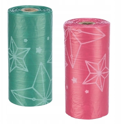 Attēls no Trixie Xmas, woreczki na odchody, dla psa, 8 rolek po 20 szt.