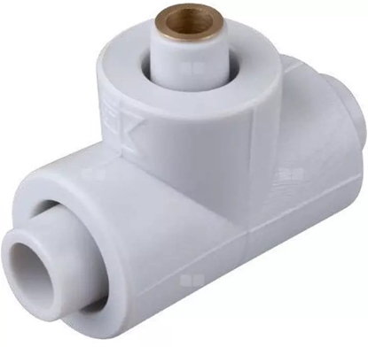 Attēls no Trójnik zgrzewany Modern PE-RT PE (polietylen) 20x20x20 (tuleja) PERTT20T