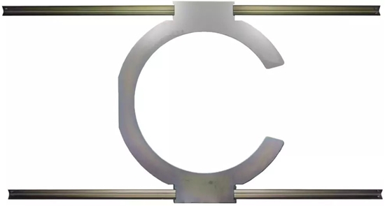 Picture of TruAudio TruAudio B-6UL monta goników Sufit Metal Stal nierdzewna