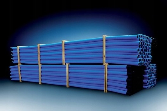 Изображение TT Plast Rura osonowa karbowana TT Plast 10615 RODO 160/134 6m dwucienna niebieska