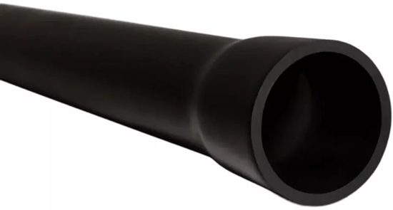 Изображение TTPLAST Rura osonowa TT Plast 10679 RPS-UV-M 32/3 UV (RHDPE) sztywna 3m czarna