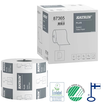 Picture of Tualetes papīrs KATRIN Plus System, 2 slāņi 100%