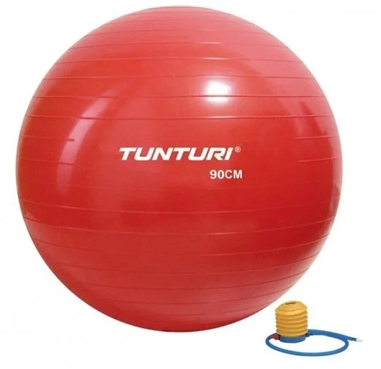 Picture of Tunturi Gymball 90cm czerwona