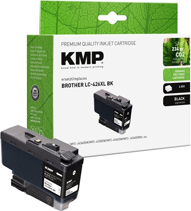 Изображение Tusz KMP Printtechnik AG KMP Patrone Brother LC426XLBK black 6000 stron remanufactured