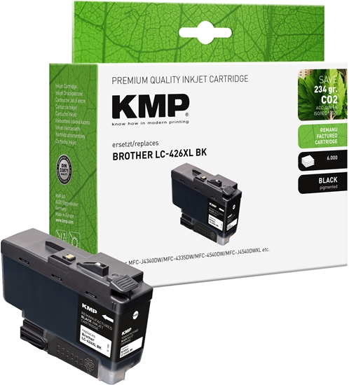 Изображение Tusz KMP Printtechnik AG KMP Patrone Brother LC426XLBK black 6000 stron remanufactured