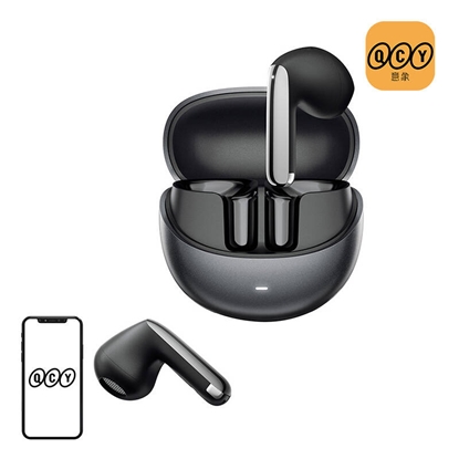Attēls no TWS QCY AilyBuds Pro+ HT10 Pro Headphones, ANC (black)