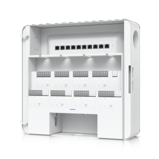 Picture of UBIQUITI ENTERPRISE-GRADE ACCESS HUB WITH ENTRY AND EXIT CONTROL UP TO EIGHT DOORS AND BATTERY BACKUP SUPPORT