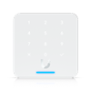 Picture of UBIQUITI READER FLEX WHITE. THIRD-GENERATION NFC CARD READER WITH A KEYPAD AND APPLE TOUCH PASS SUPPORT