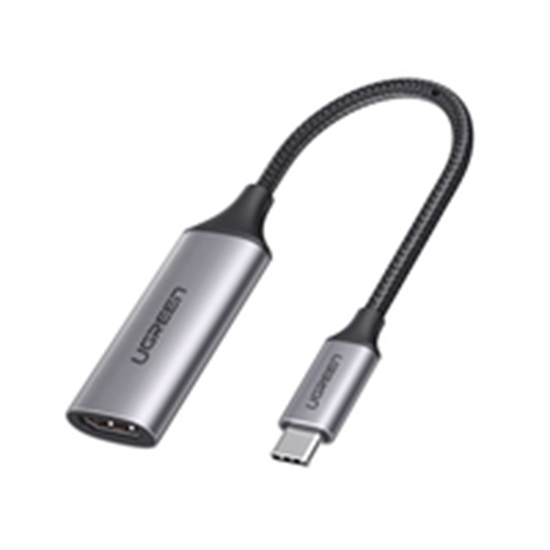 Изображение Ugreen 70444 video cable adapter HDMI Type A (Standard) USB Type-C Aluminium  Black 6957303874446