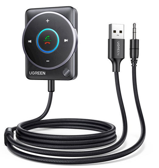 Picture of Ugreen CM723 Wireless Car Bluetooth 5.4 / AUX 3.5mm