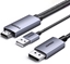Изображение UGREEN DisplayPort / HDMI Cable HD169 4K 60Hz 2m (Black) (Atv. iepak.)