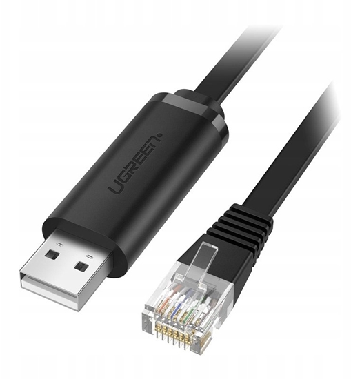 Picture of Ugreen Kabel konsolowy USB do RJ45 Ugreen CM204, 3m (czarny)