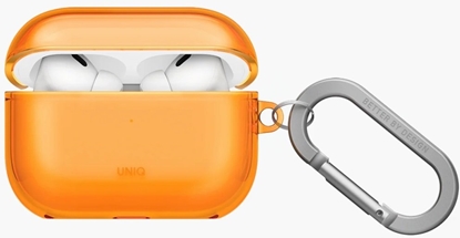 Attēls no Uniq Etui Glase do Apple AirPods Pro 3 pomaraczowy
