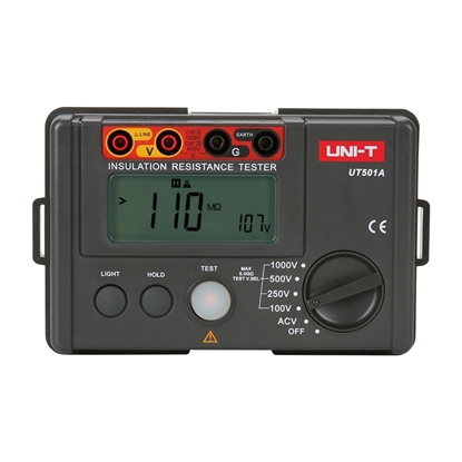 Attēls no UNI-T UT501A insulation resistance tester