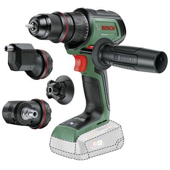 Изображение Urbjmašīna-skrūvgriezis Bosch AdvancedDrill 18V-80 QuickSnap; 18 V (bez akumulatora un lādētāja)