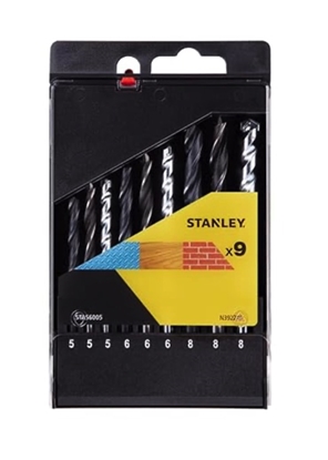 Attēls no Urbju komplekts Stanley STA56005-QZ; 5-8 mm; 9 gab.
