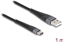 Picture of USB 2.0 Cable USB Type-A male to USB Type-C™ male with extended bend protection 1 m Delock