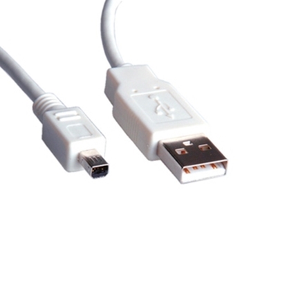 Attēls no USB 2.0 kabelis A- mitsumi mini 5pin 1.8m, Roline