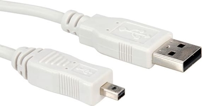 Изображение USB 2.0 kabelis A-Fuji M, M/M, 1.8m,  Roline