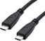 Изображение USB 3.2 Gen 2 kabelis, PD, C-C, M/M, 4K UHD-1, 10Gbit/s, Emark, 100W, black, 1 m Roline Green