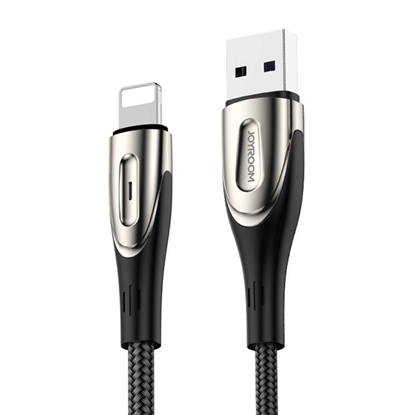 Picture of USB Cable for Lightning Joyroom Sharp S-M411 2.4A, 3m (Black)