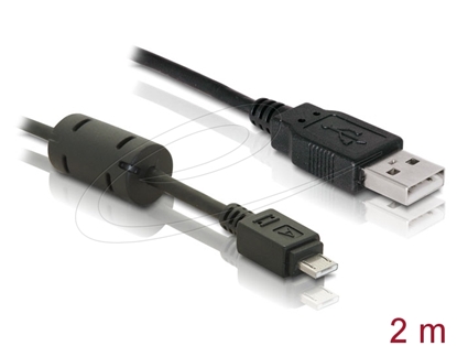 Attēls no USB kabelis, mikro-A St/ A St, 2m