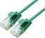 Изображение UTP Data Center Patch Cord Cat.6A (Class EA), LSOH, Slim, green, 0.3 m Roline Green