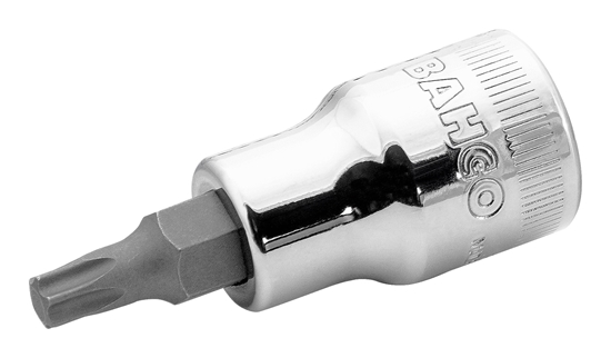 Picture of Uzgriežņu galviņa ar uzgali Bahco 7809TORX; 1/2''; T60