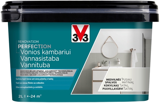 Изображение V33 PAINT BATHROOM PERF COTTON COLOR 2L